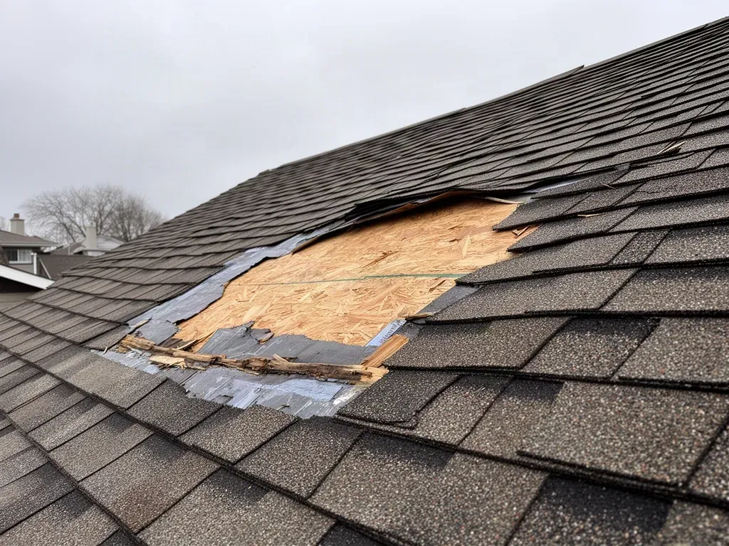 Missing Shingles After Storm in Winnipeg — Roof Repair Winnipeg